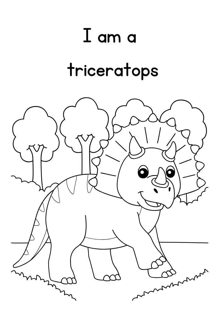 DINOSAUR Coloring Pages - GlowEbook