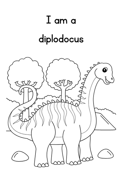 DINOSAUR Coloring Pages - GlowEbook